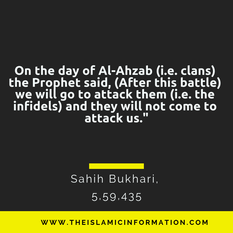 battle of the trench khandaq hadith 1