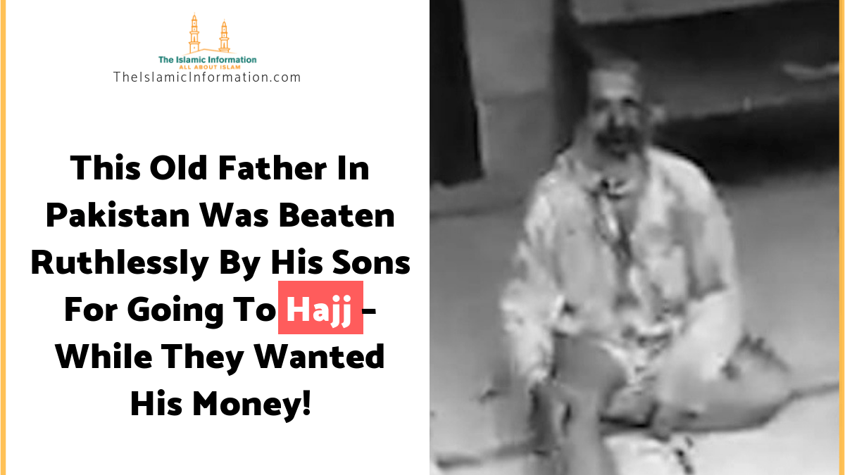 cropped Pakistani Old Father Beaten By Sons For Spending Money To Perform Hajj