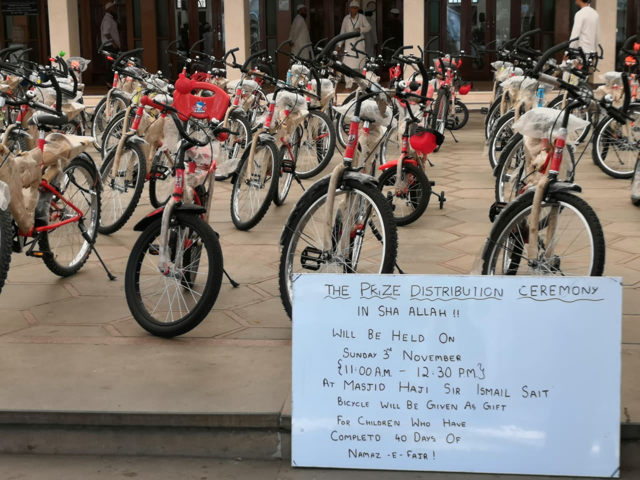 This Mosque Is Giving Free Bikes To All Kids Who Pray Fajr For 40 Days