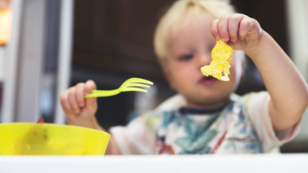 Kid Eating Food