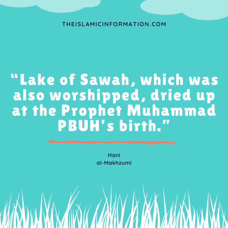 Lake Of Sawah Prophet Birth