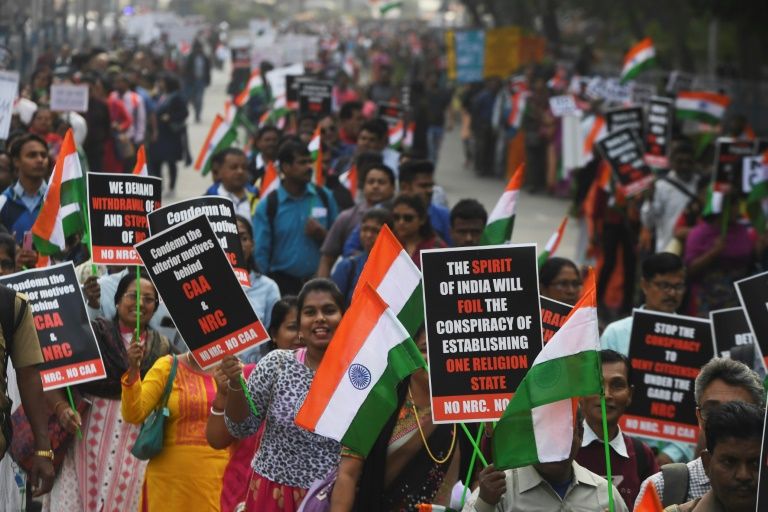 Indian Christians Protesting Anti Muslims Citizenship Law