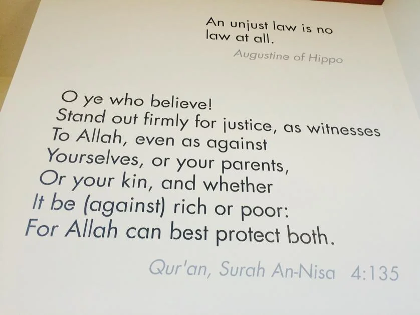 harvard law school quran verse surah nisa