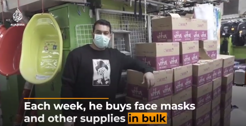 Muslim Family Hong Kong Giving Masks For Free Coronavirus