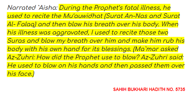 SAHIH BUKHARI HADITH 5735