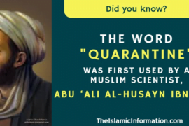 Word Quarantine first created muslim scientist abu ali ibn sina