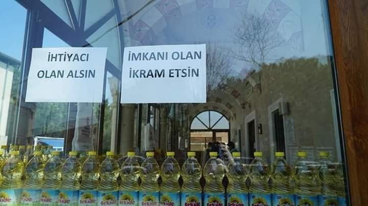 free food in mosque in turkey