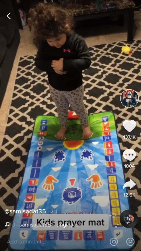 electronic prayer mat kids