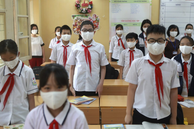 étudiants dans les écoles du vietnam