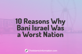 10 disobedience of bani israel makes it a worst nation