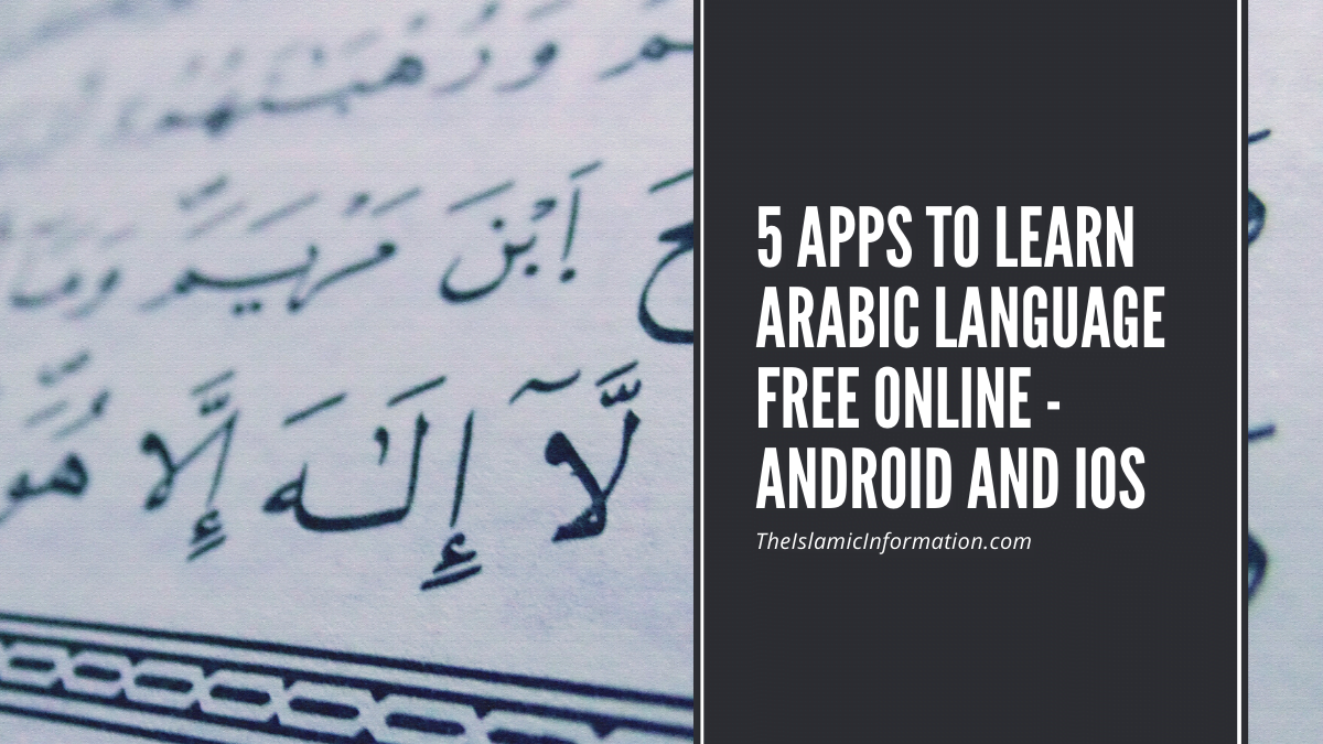 Learn Arabic Language Free Online