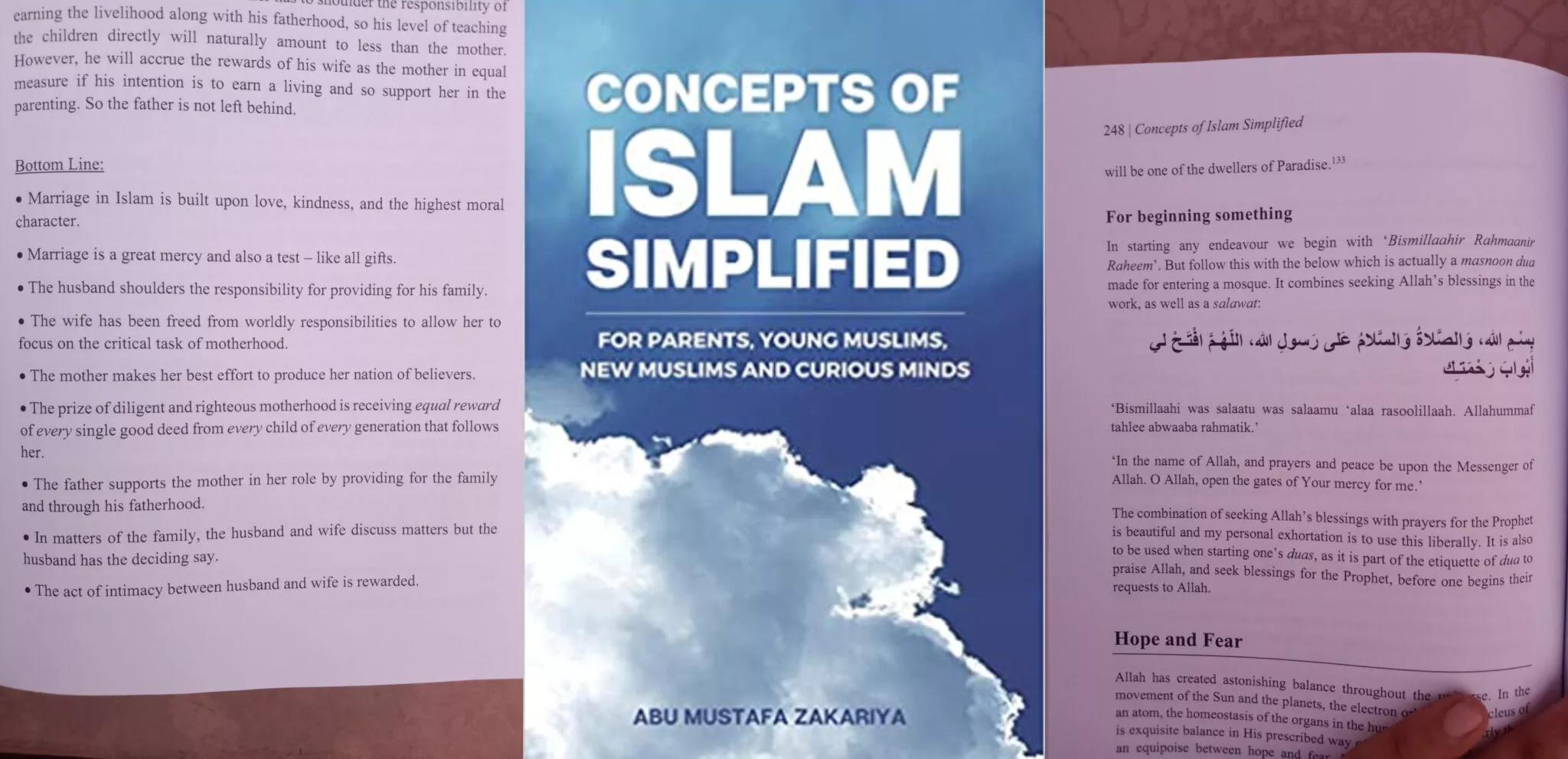 Islamic Book Concepts of Islam Simplified 1