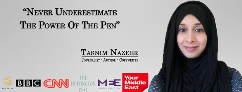 tasneem award winning journalist