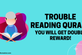 If You Struggle Reading Quran You Will Get Double Reward