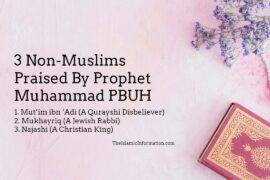 Non Muslims Praised By Prophet Muhammad