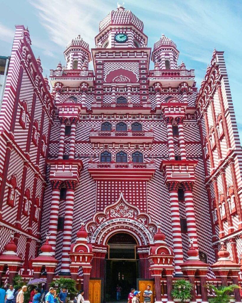 beautiful mosque in colombo