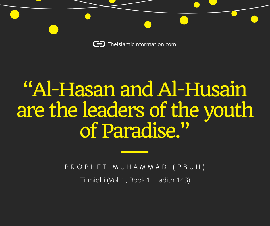 hussain hasan leaders of jannah youth hadith