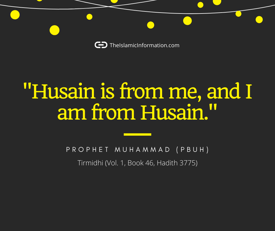 hussain is from me i am from hussain hadith