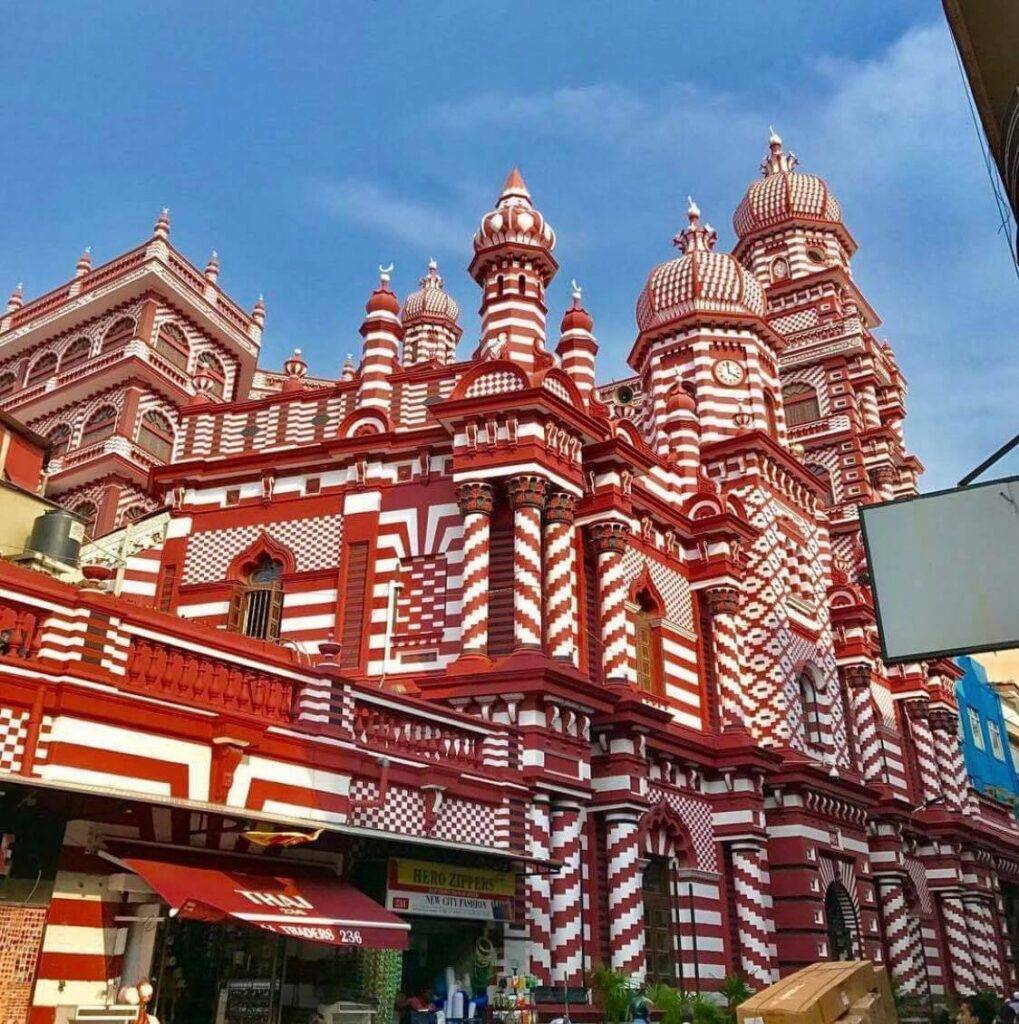 street view of mosque in sri lanka