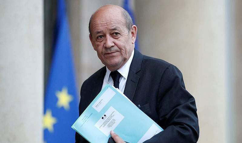 French Foreign Minister Jean Yves Le Drian