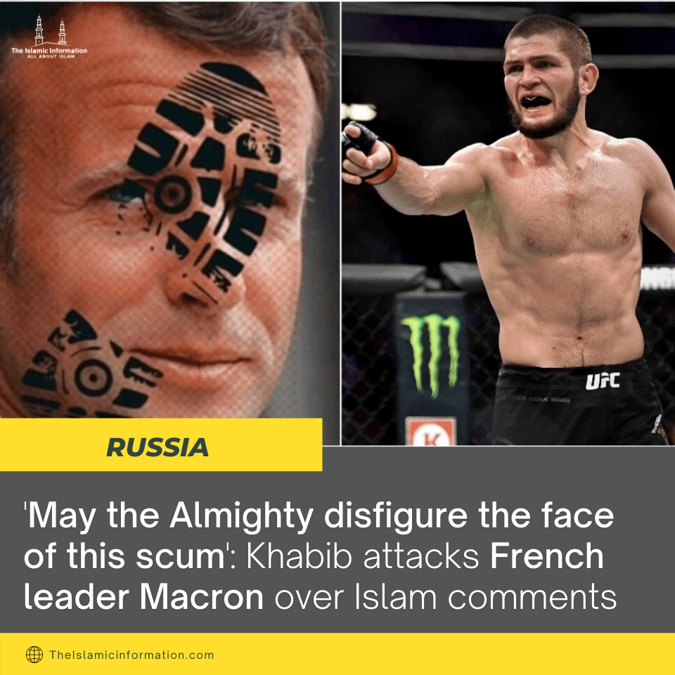 khabib about macron