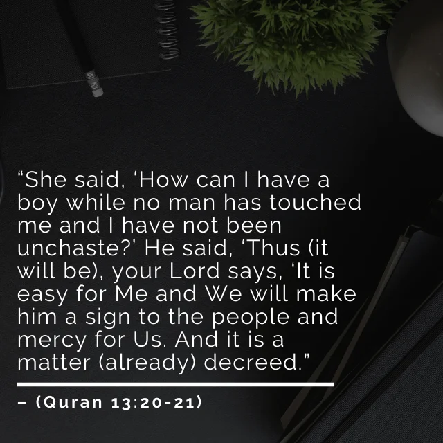 quran maryam birth jesus