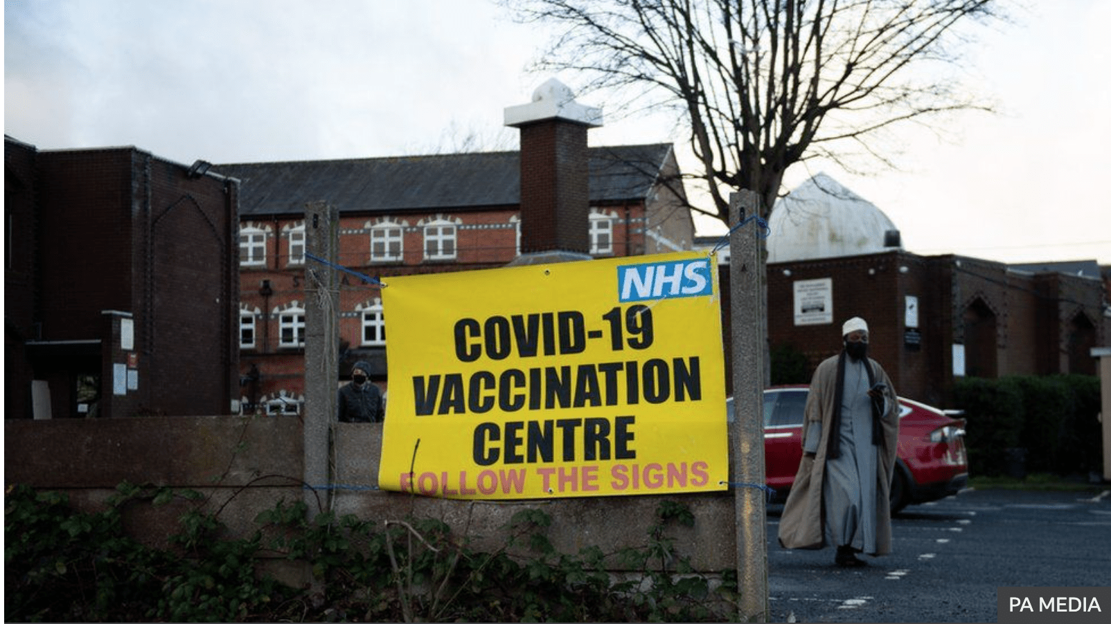 Mosque Becomes First To Become Covid Vaccination Centre in UK