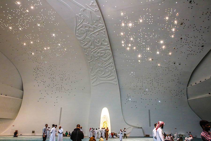 Starlit Mosque in Qatar 2
