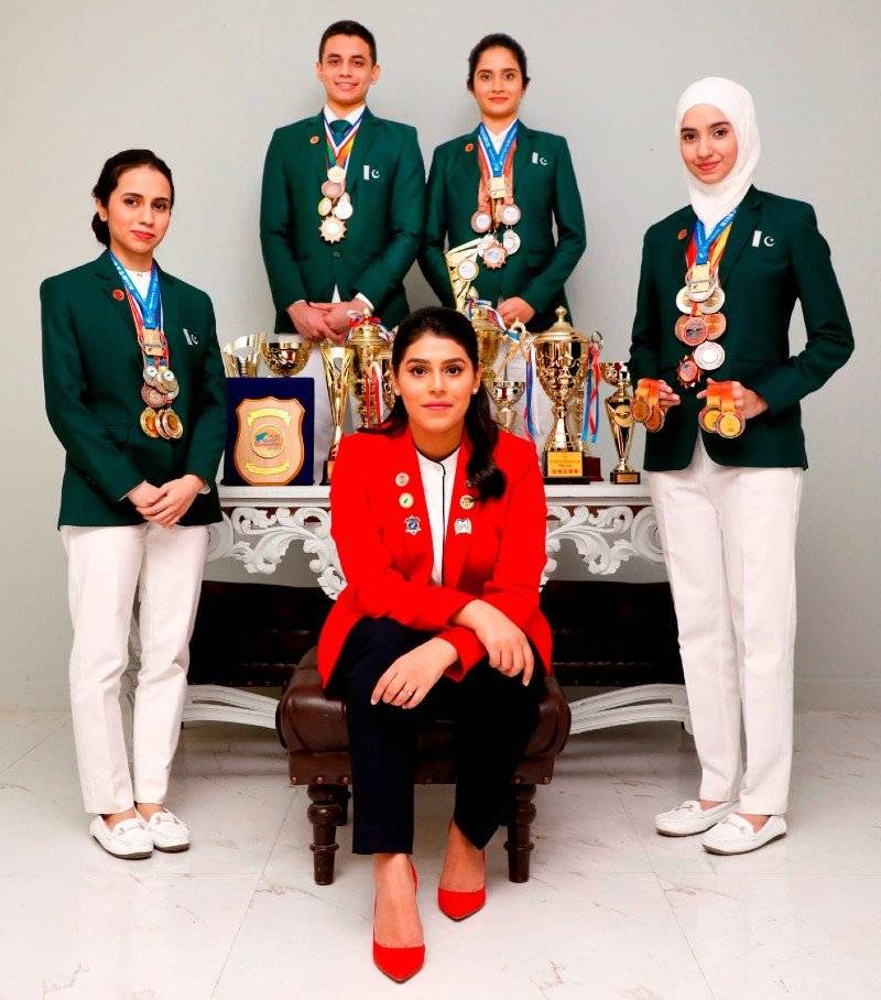 Team Pakistan World memory championships