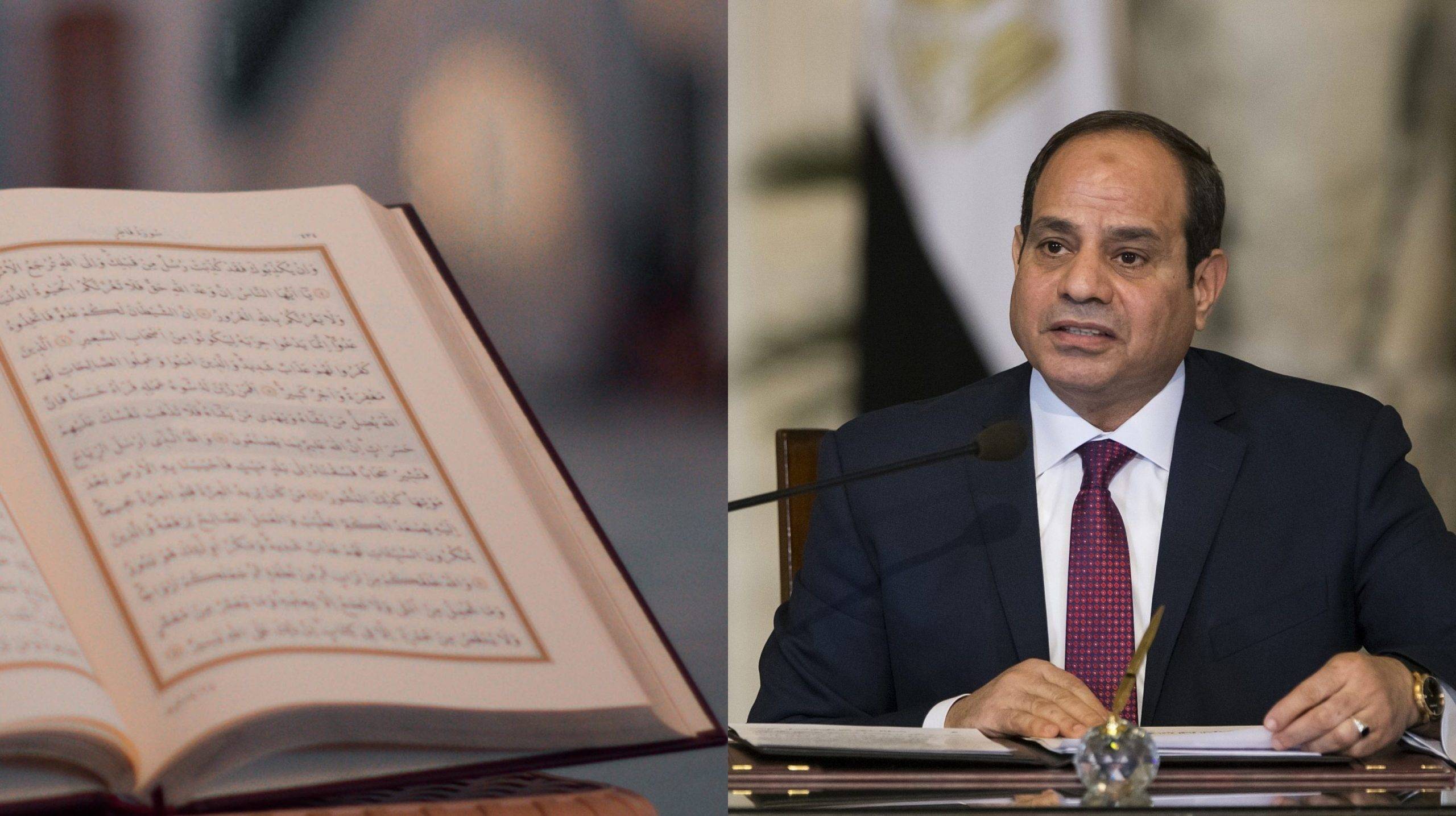 Egyptian President Orders To Remove Quranic Verses