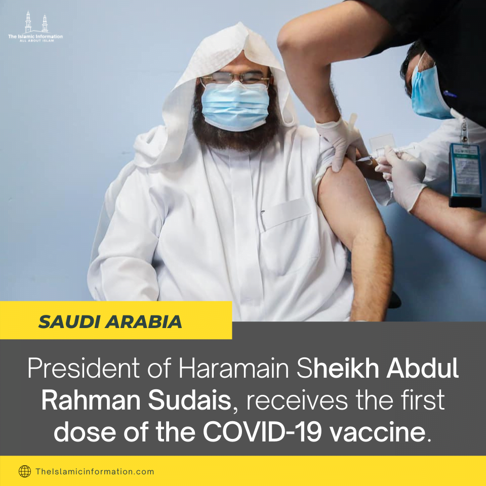 covid vaccine sheikh al sudais