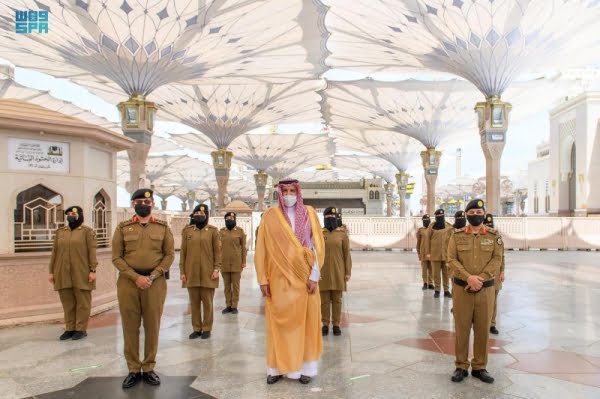 Women Security Officers Deployed at Masjid an Nabawi