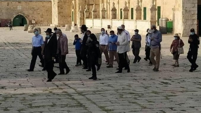 91 Illegal Israeli Settlers Raids Al Aqsa mosque