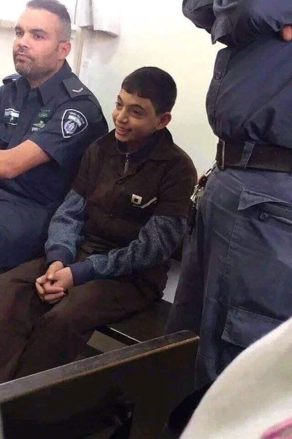 Palestinians Smiling While Getting Arrested 1