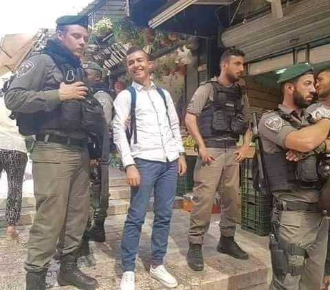 Palestinians Smiling While Getting Arrested 3