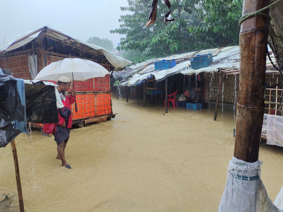 Rohingya refugees Bangladesh floods