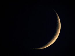 ramadan creasent moon april 2