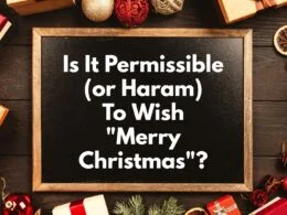 Wish Merry Christmas Islam