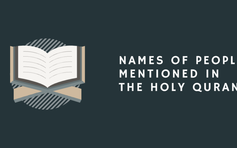 Names of people mentioned in the Holy Quran