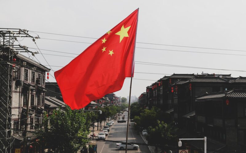 Rohingya issue chinese flag in old town