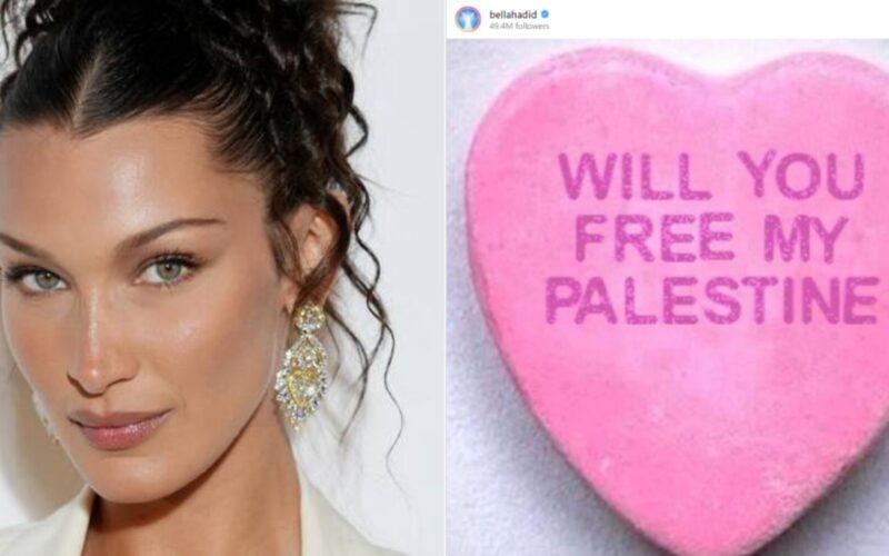 Bella Hadid Shows Solidarity With Palestine On Valentines Day