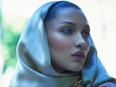 Bella Hadid Shows Support For Indian Hijab-Wearing Students