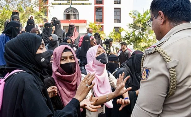 Karnataka suspends 58 Muslim students wearing headscarves Hijab
