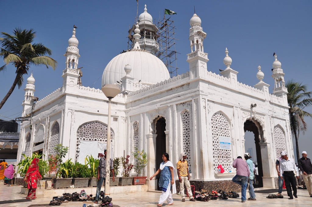 Haji Ali Dargah Mosque in Mumbai India