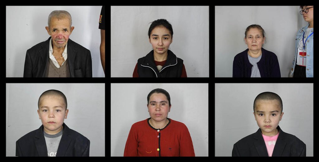 Xinjiang Police Files mugshots