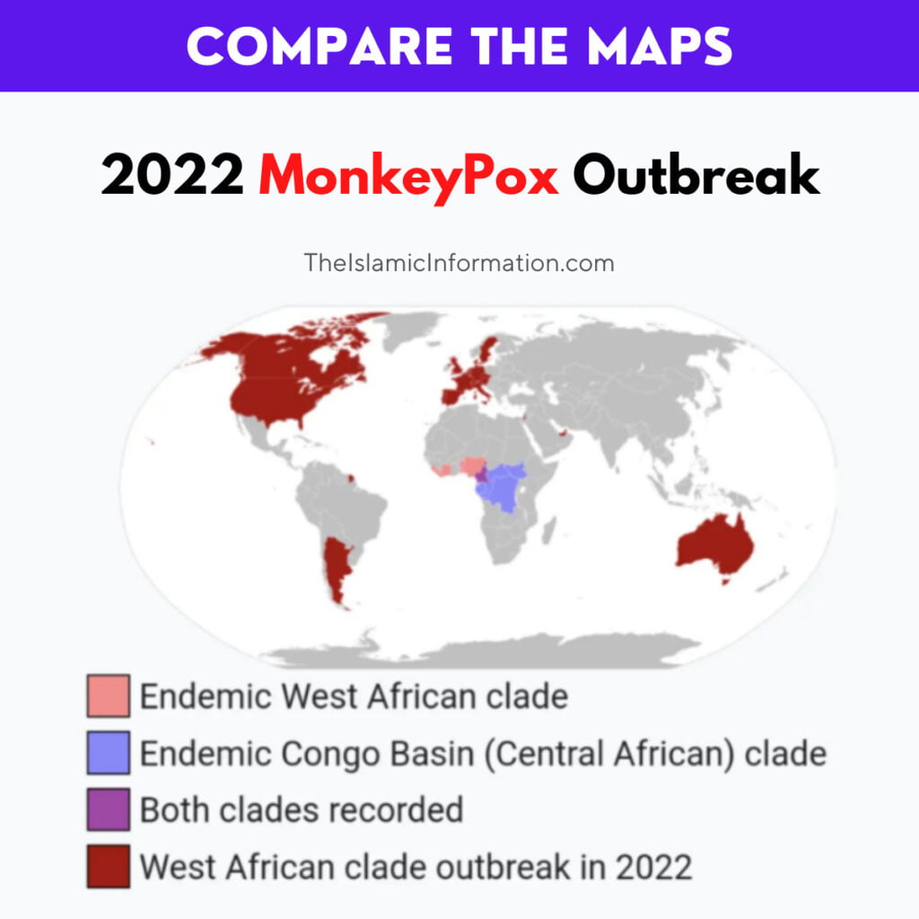 monkeypox outbreak map