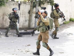 Three Palestinians were killed in an Israeli operation on Friday morning