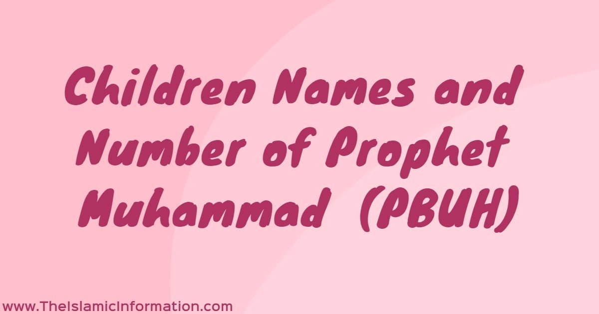 prophet muhammad wives family tree