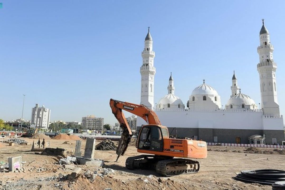 Quba Mosque Expansion Project Has Started