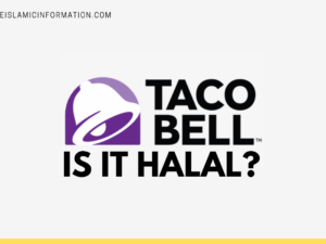 IS TACO BELL HALAL